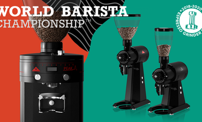 THE BEST BARISTI OF THE WORLD GRIND WITH THE PEAK & EK43