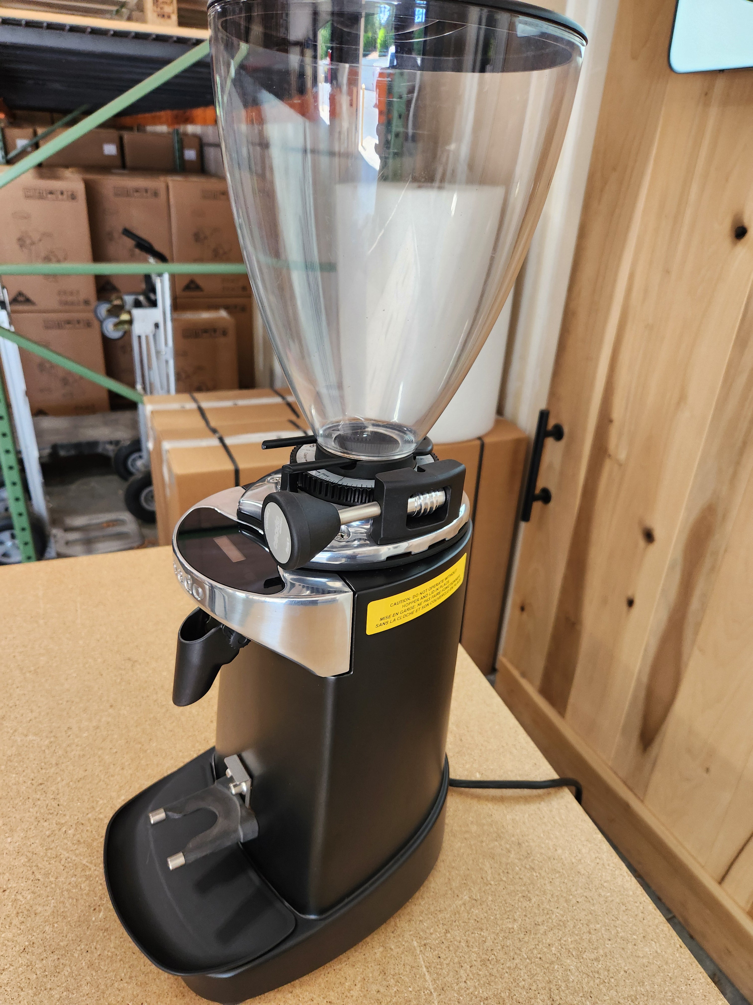Ceado E37T Espresso Grinder in black DEMO AHG475012