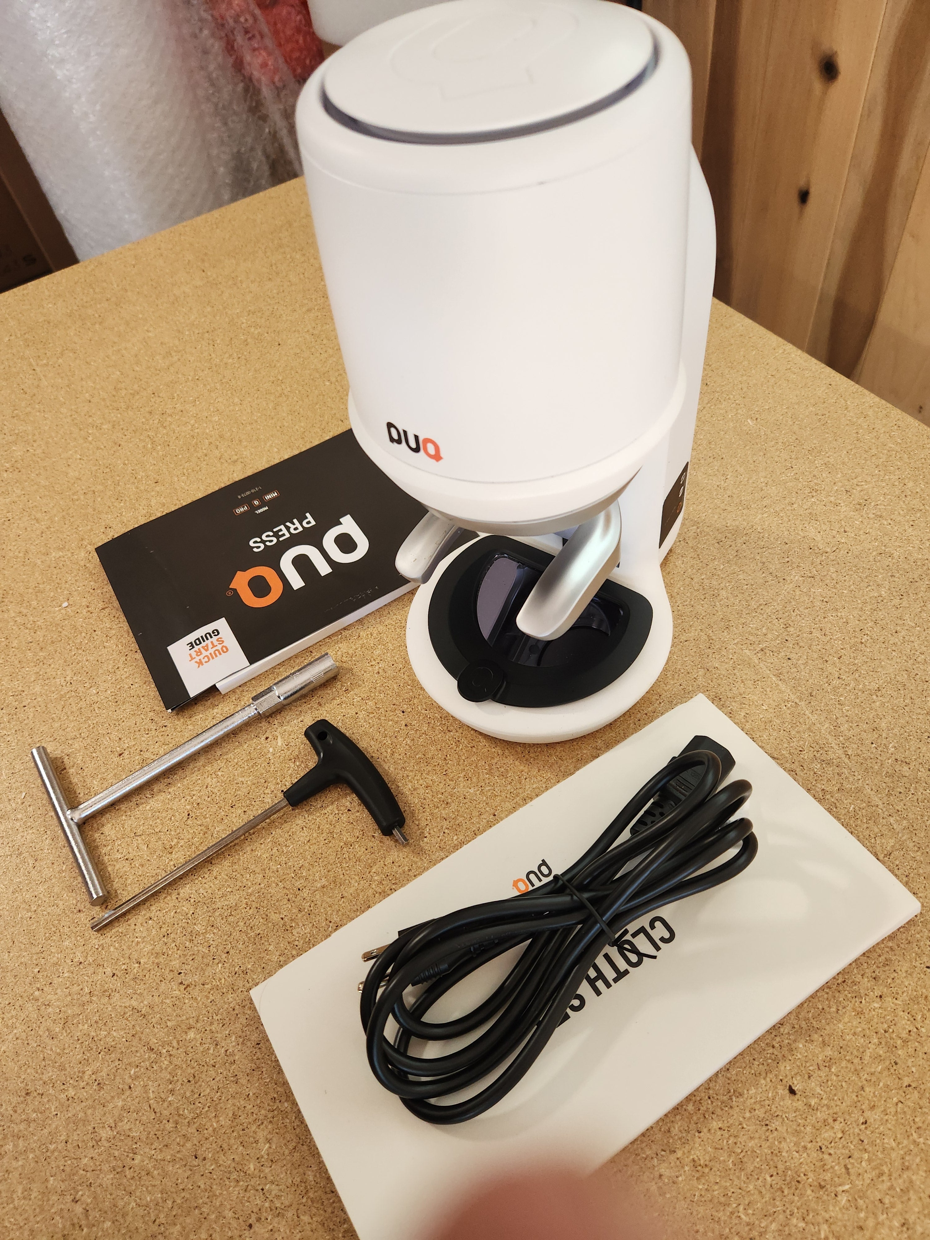 PUQpress Q PRO 58.3mm White DEMO 26-0086