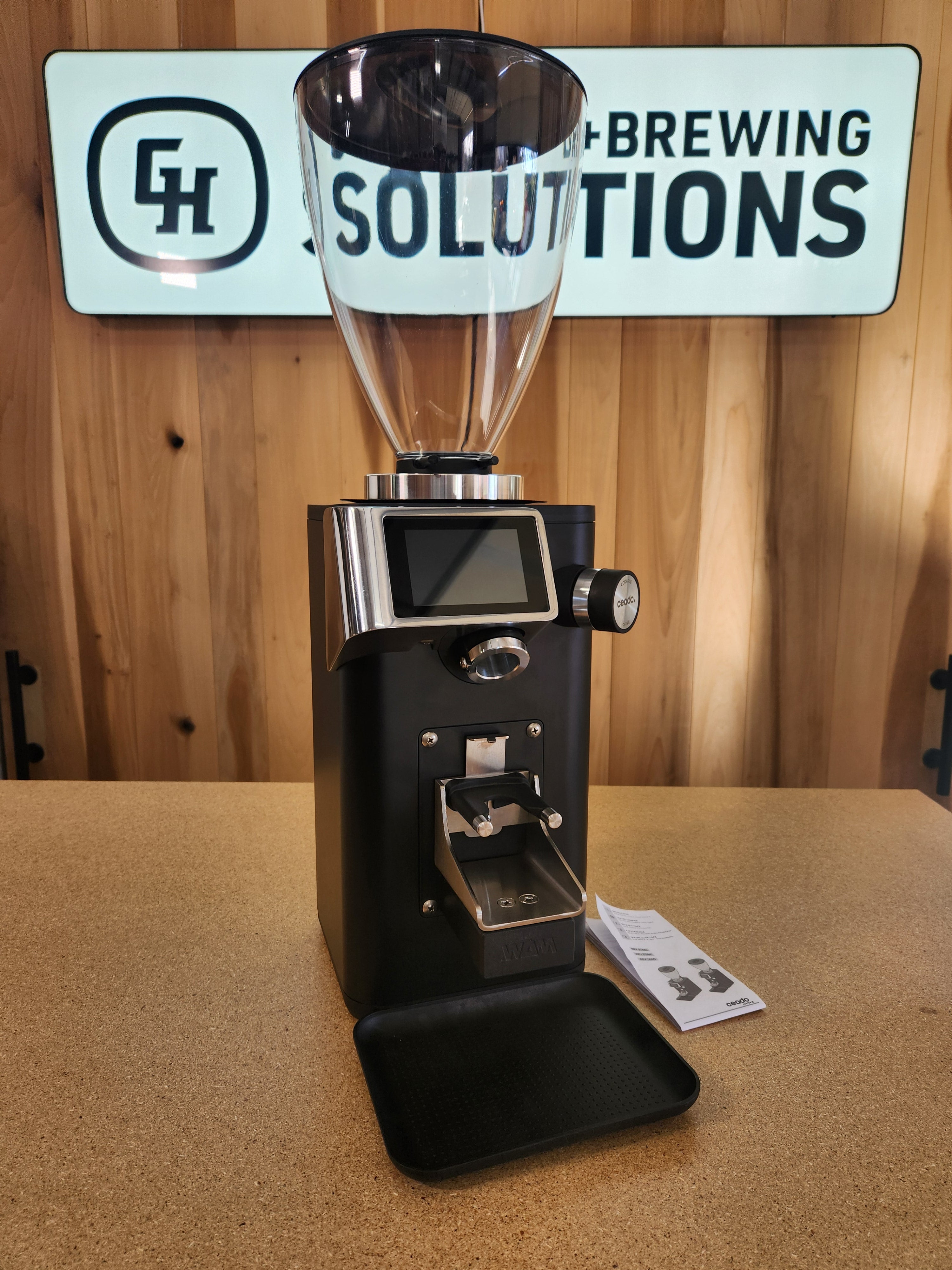 Ceado REV Titan Espresso Grinder with WAM Black DEMO CHE401037