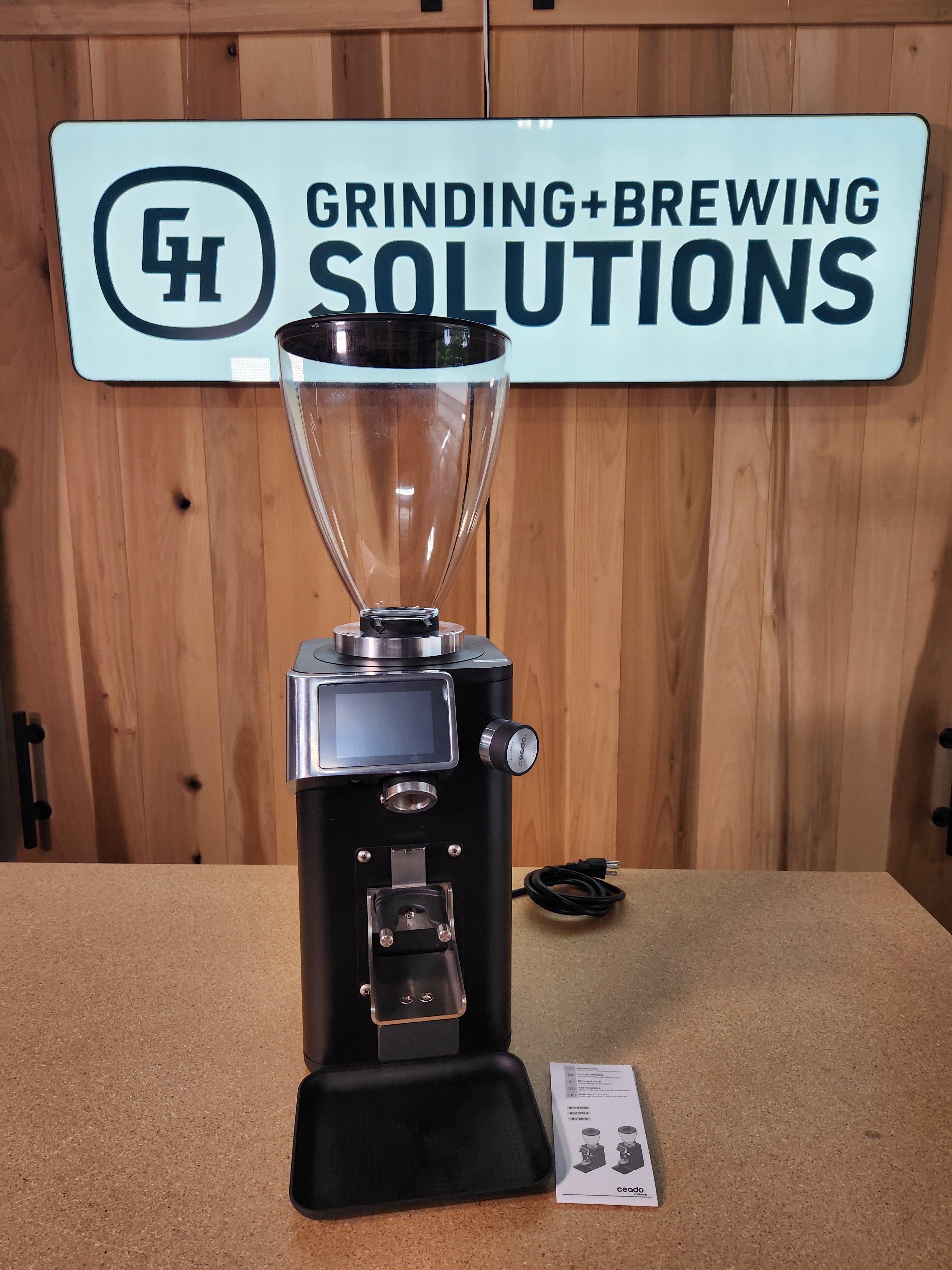 Ceado REV Zero Espresso Grinder with WAM black DEMO CHE443031