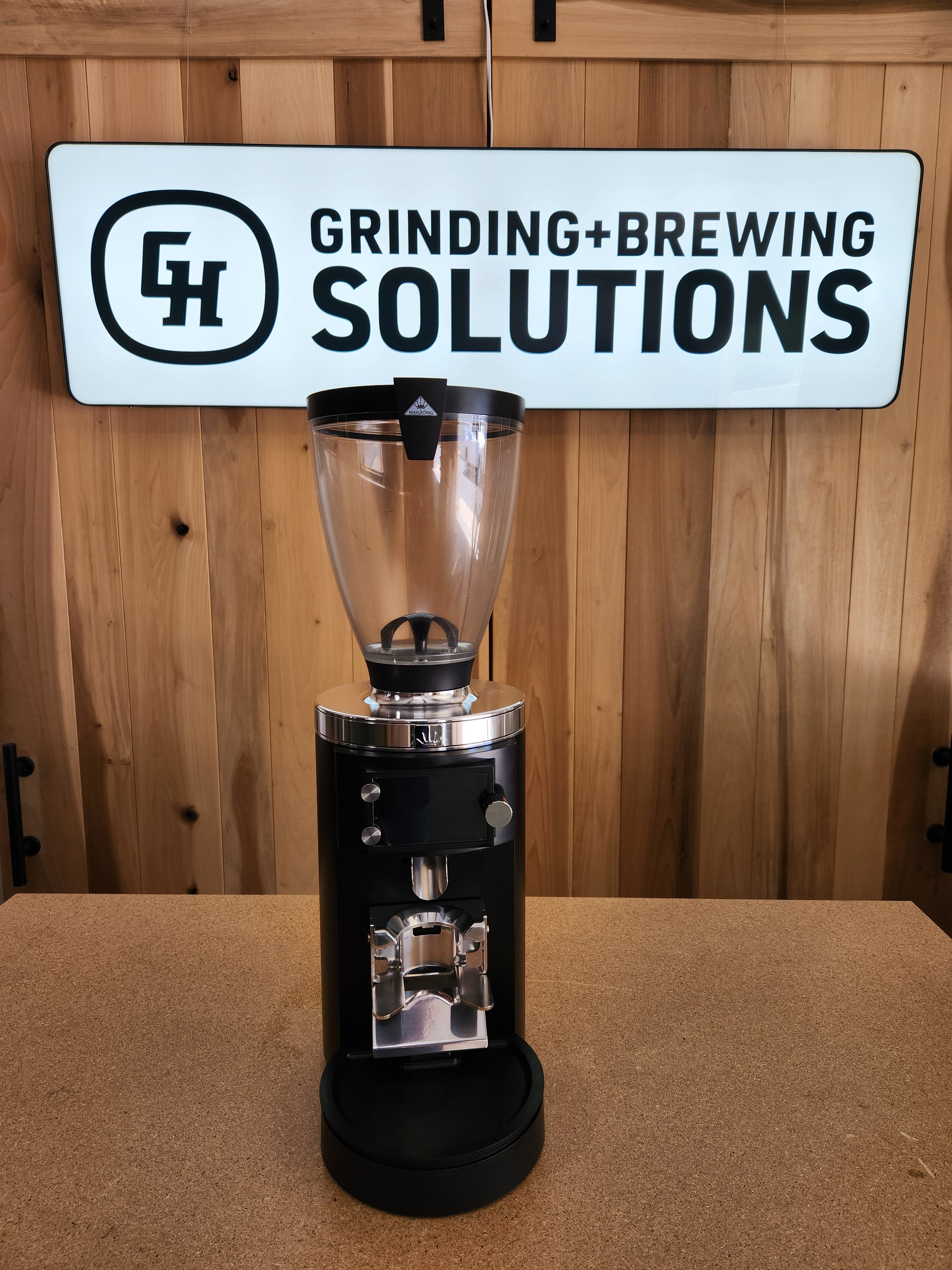Mahlkonig E65W GbS Grind-by-Sync Espresso Grinder in Black DEMO 947553