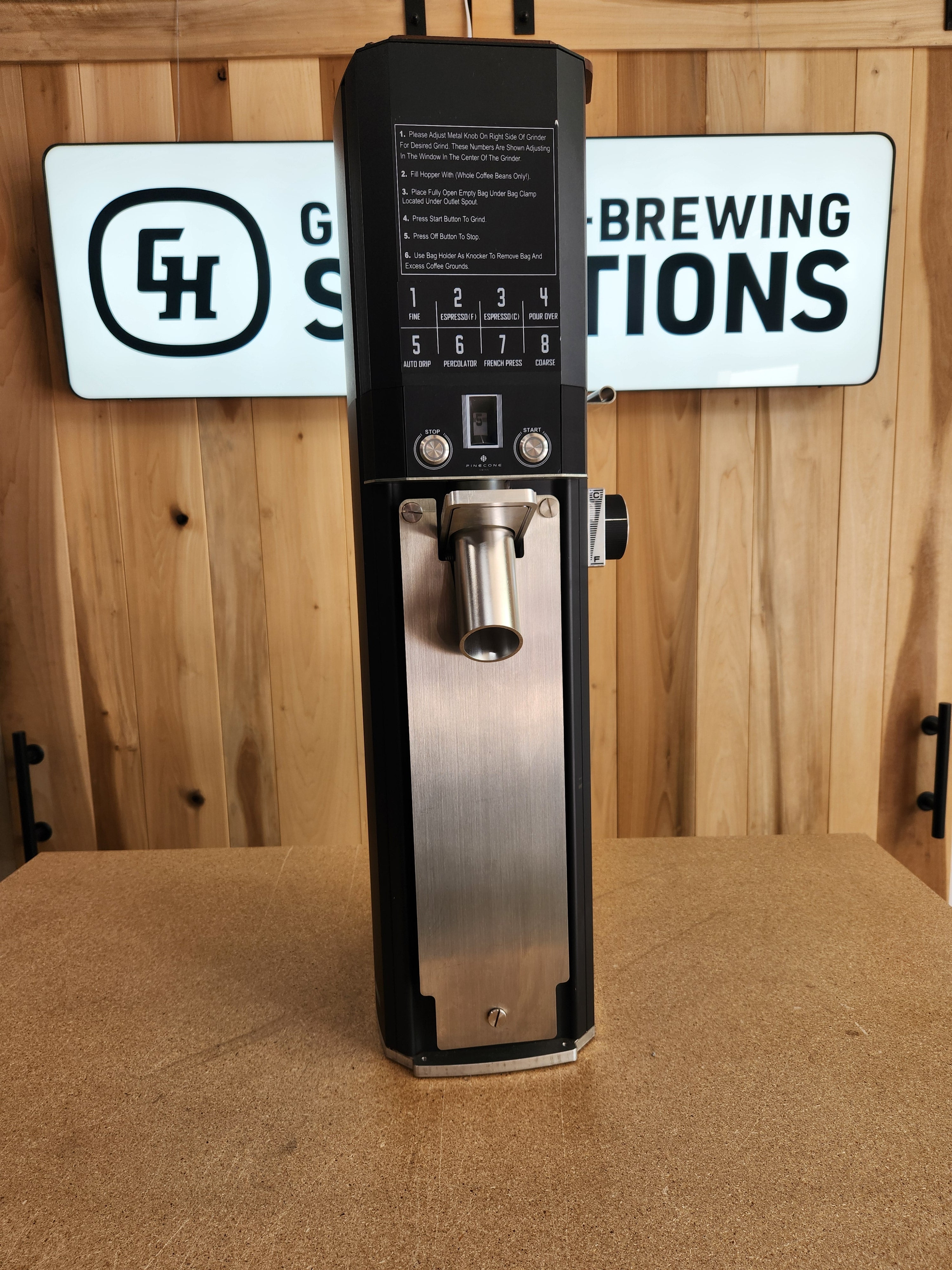 Foxtail Mechanical Commercial Shop Grinder DEMO 500263
