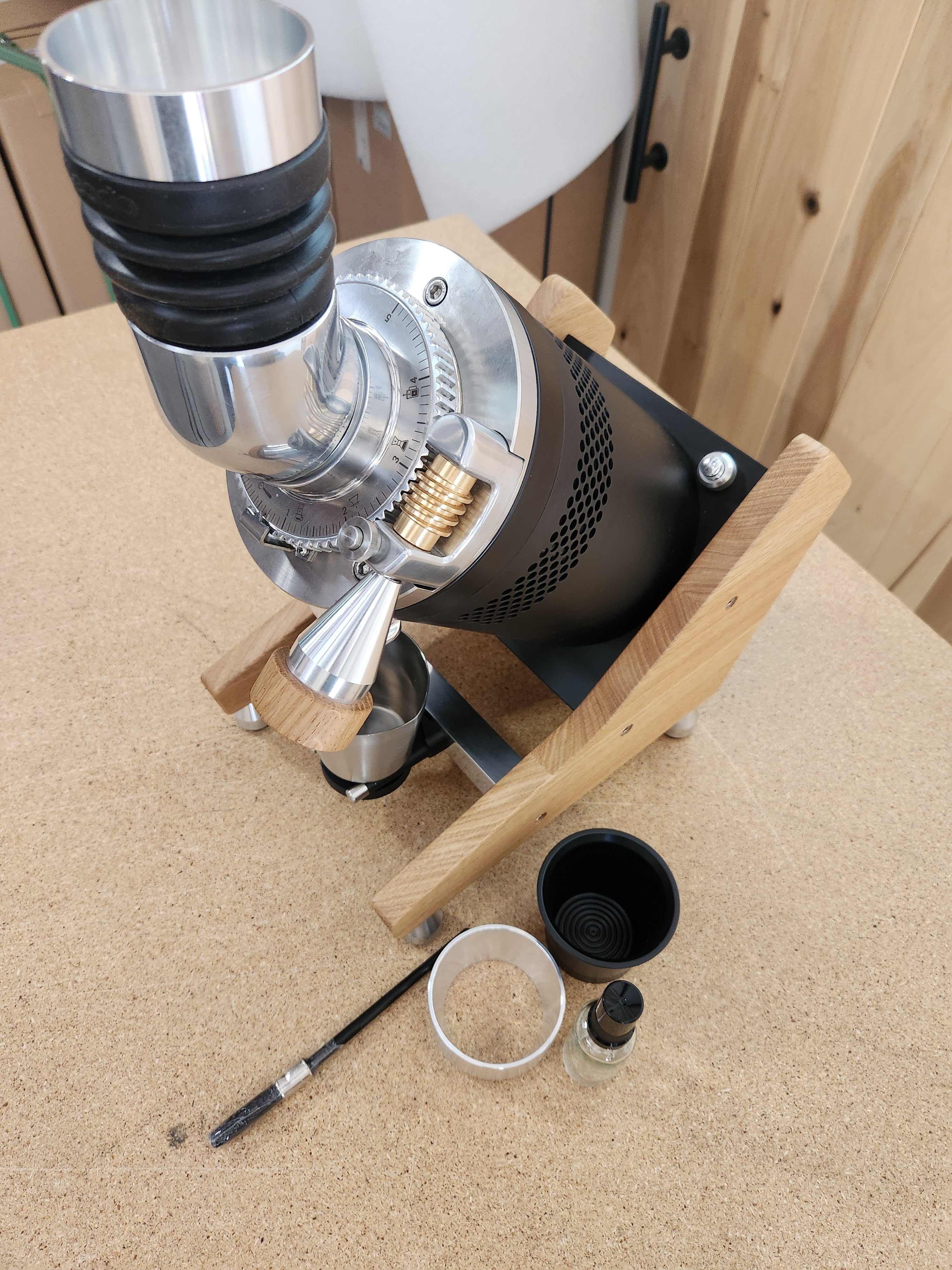 Ceado E37Z Naked Single Dose Espresso Grinder Black DEMO DHD092067