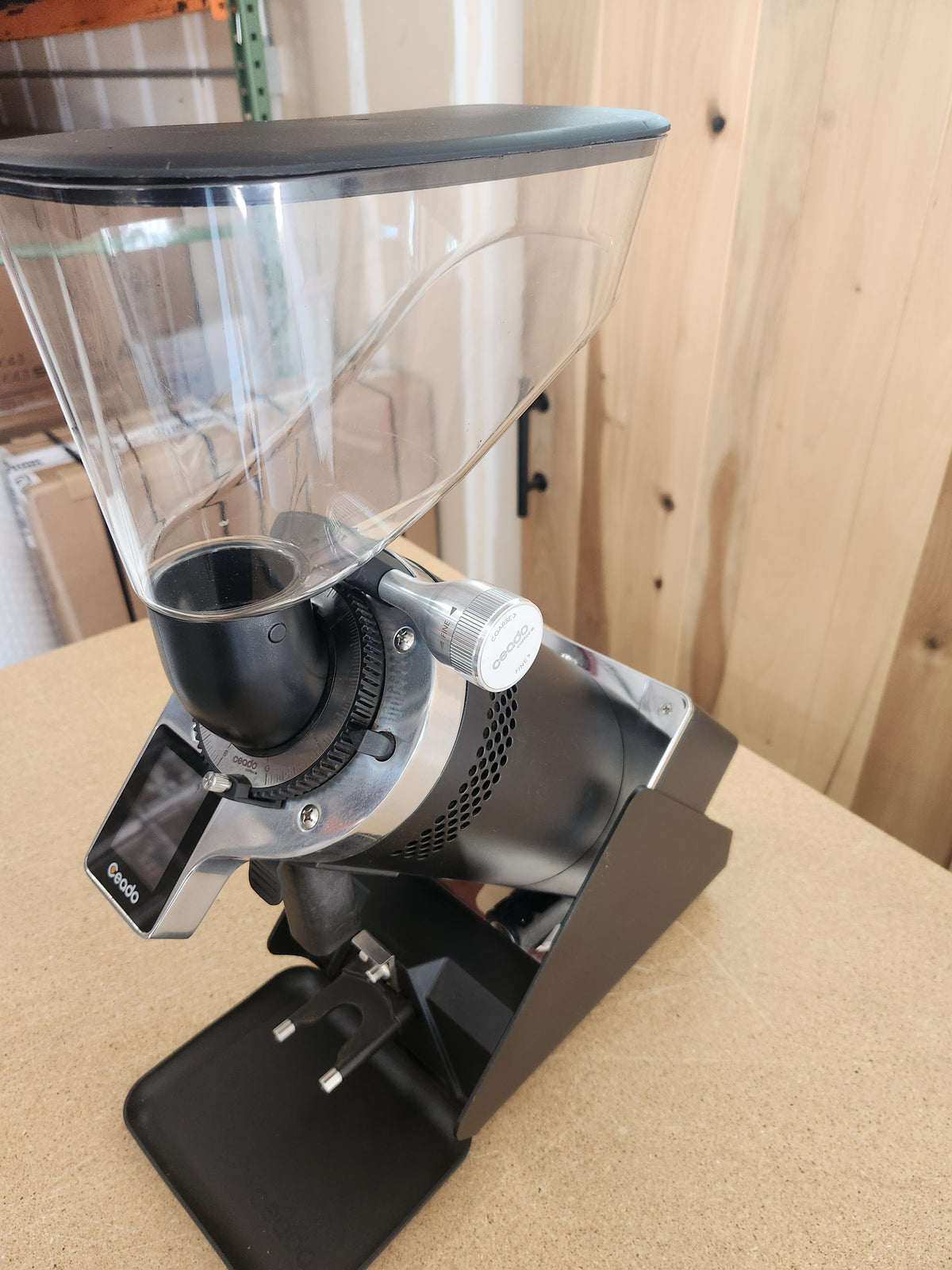 Ceado E37Z Barista Espresso Grinder Black DEMO BHF091101